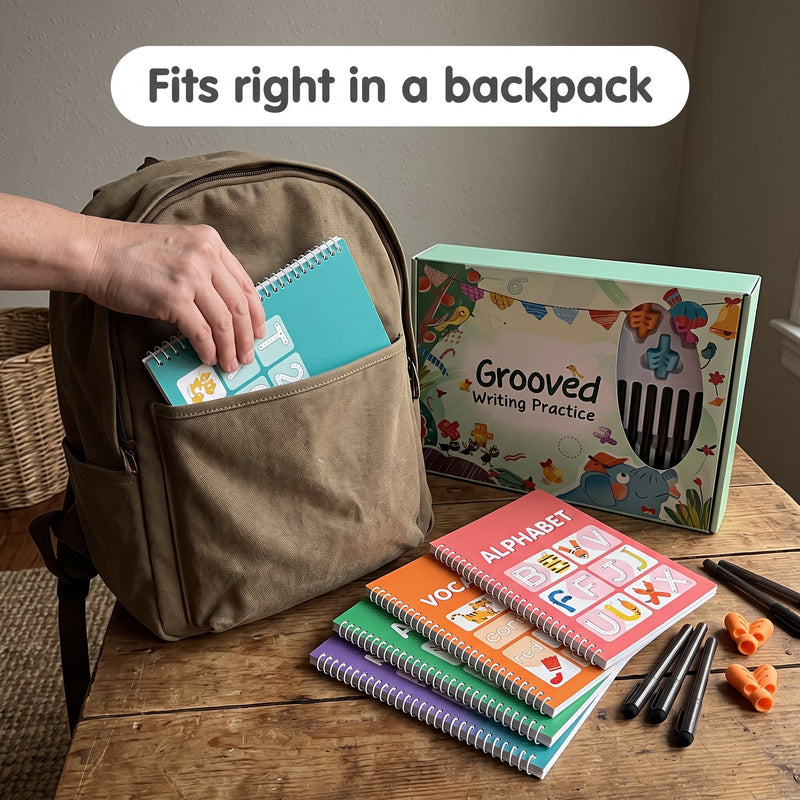 Magic Grooved Writing Practice Set – gift idea for kids and grandchildren