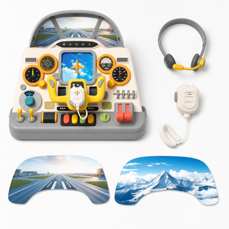 Airplane Cockpit Simulator Playset (view 5)