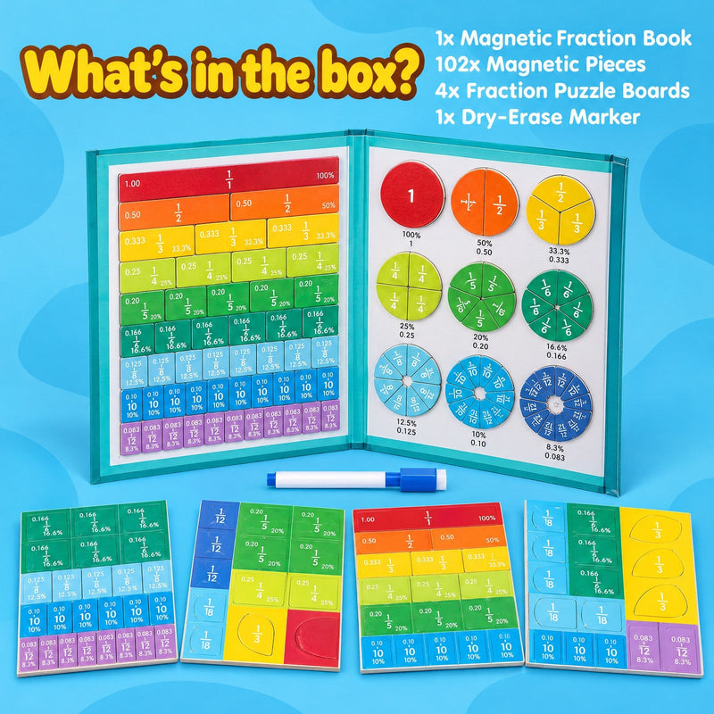 Magnetic Fraction Learning Book – view 11