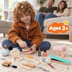 Wooden Pretend Play Makeup Set
