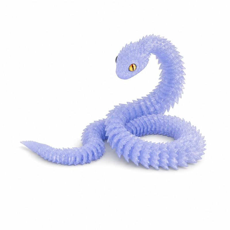 Articulated 3D-Printed Viper Snake (view 14)