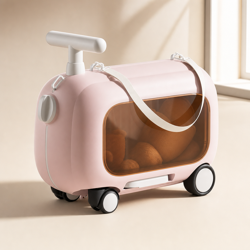 2-in-1 Kids Ride-On Suitcase (view 3)