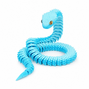 Articulated 3D-Printed Viper Snake (view 15)
